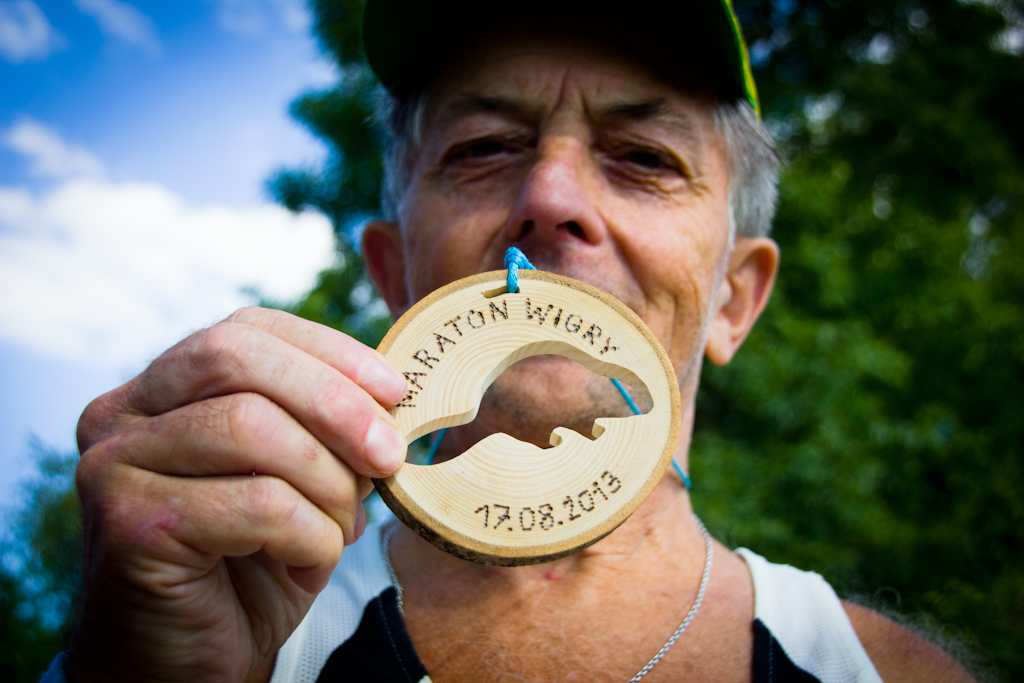 Medal z Maratonu Wigry