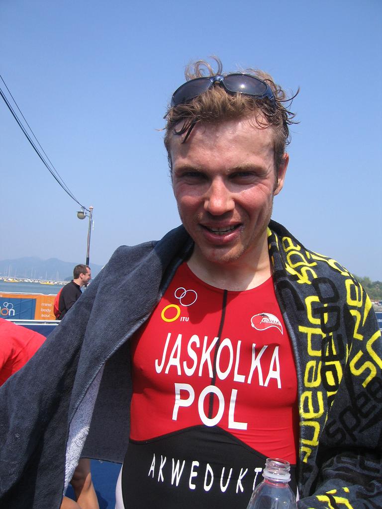 Marek Jaskółka - Mistrz Polski na dystansie olimpijskim w triathlonie