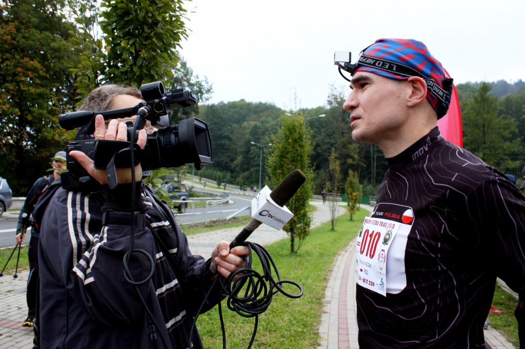 Beskidy Ultra Trail 2013 - Maciek Więcek