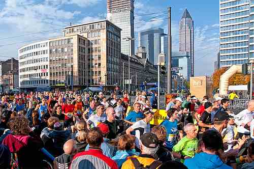 Frankfurt Maraton impresja