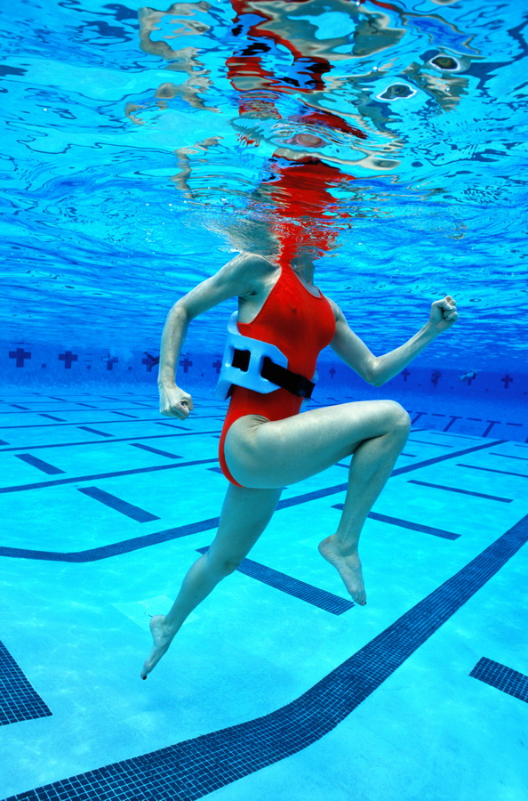 Aquajogging. Fot. Getty Images/Flash Press Media