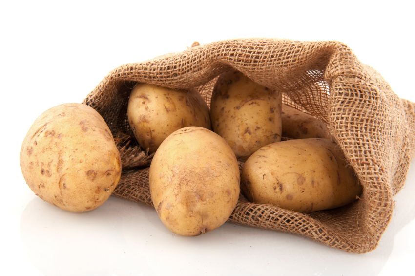 bag potatoes
