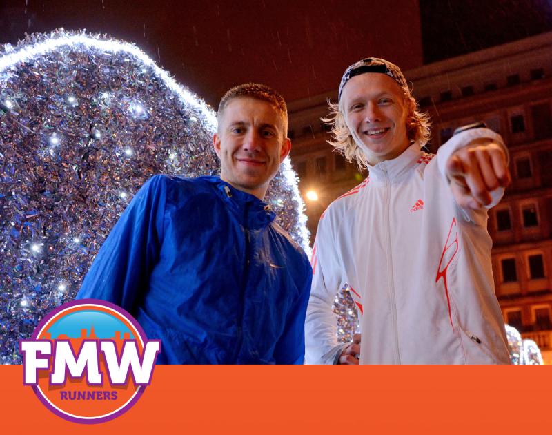 Bartek i Oskierko. Fot. Materiały Fundacji Maraton Warszawski