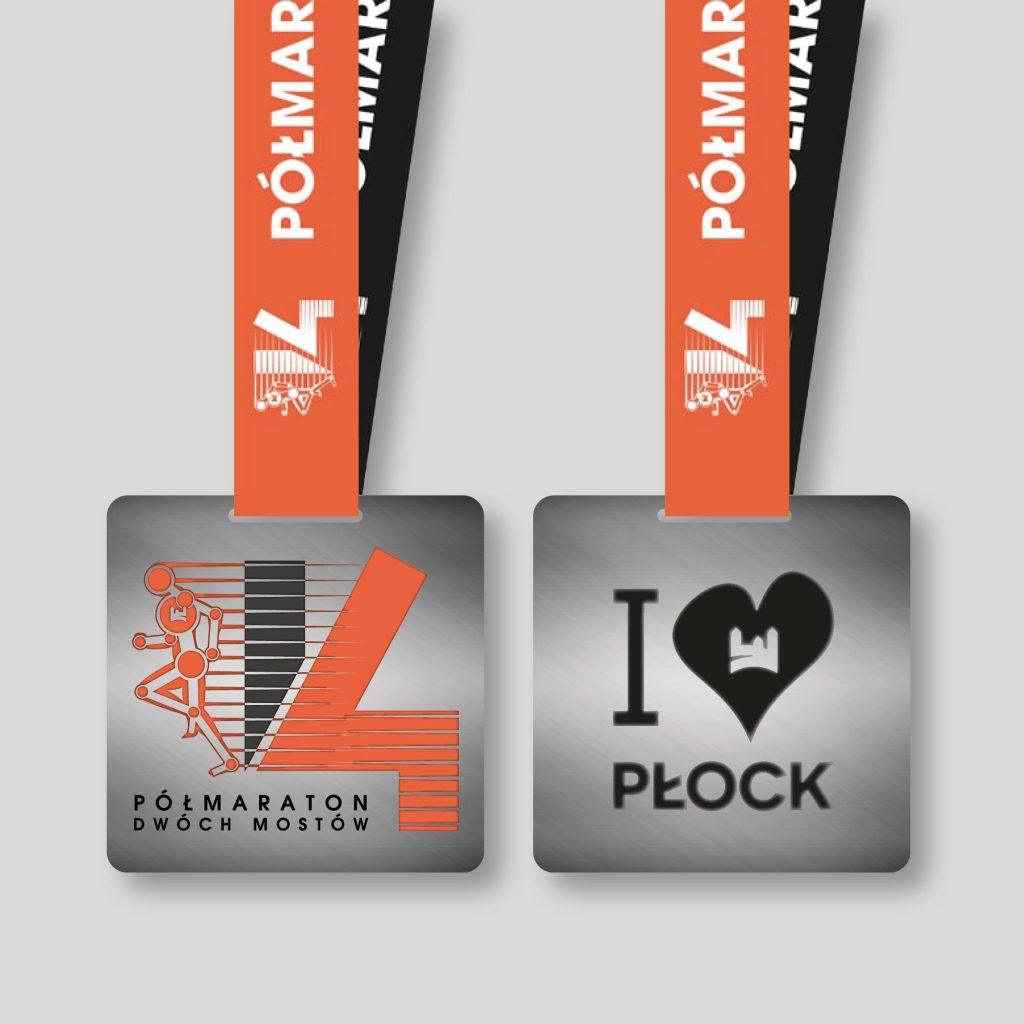 14. Półmaraton Dwóch Mostów medal