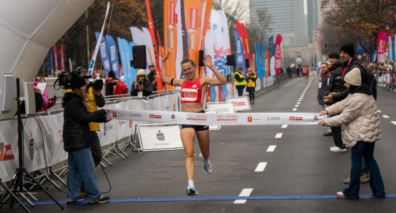 Elżbieta Glinka 35. Bieg Niepodległości w Warszawie