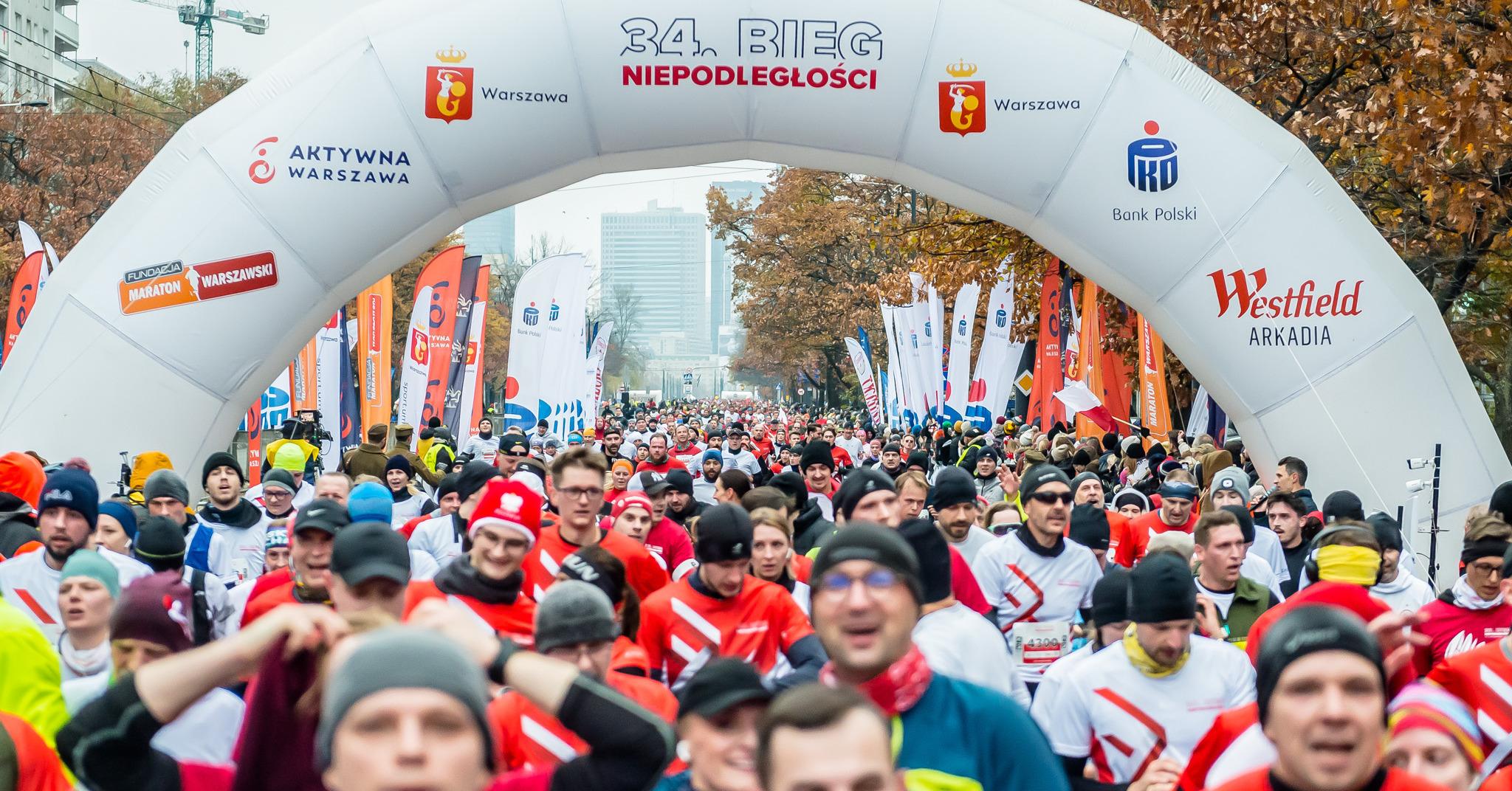 35. Bieg Niepodległości w Warszawie