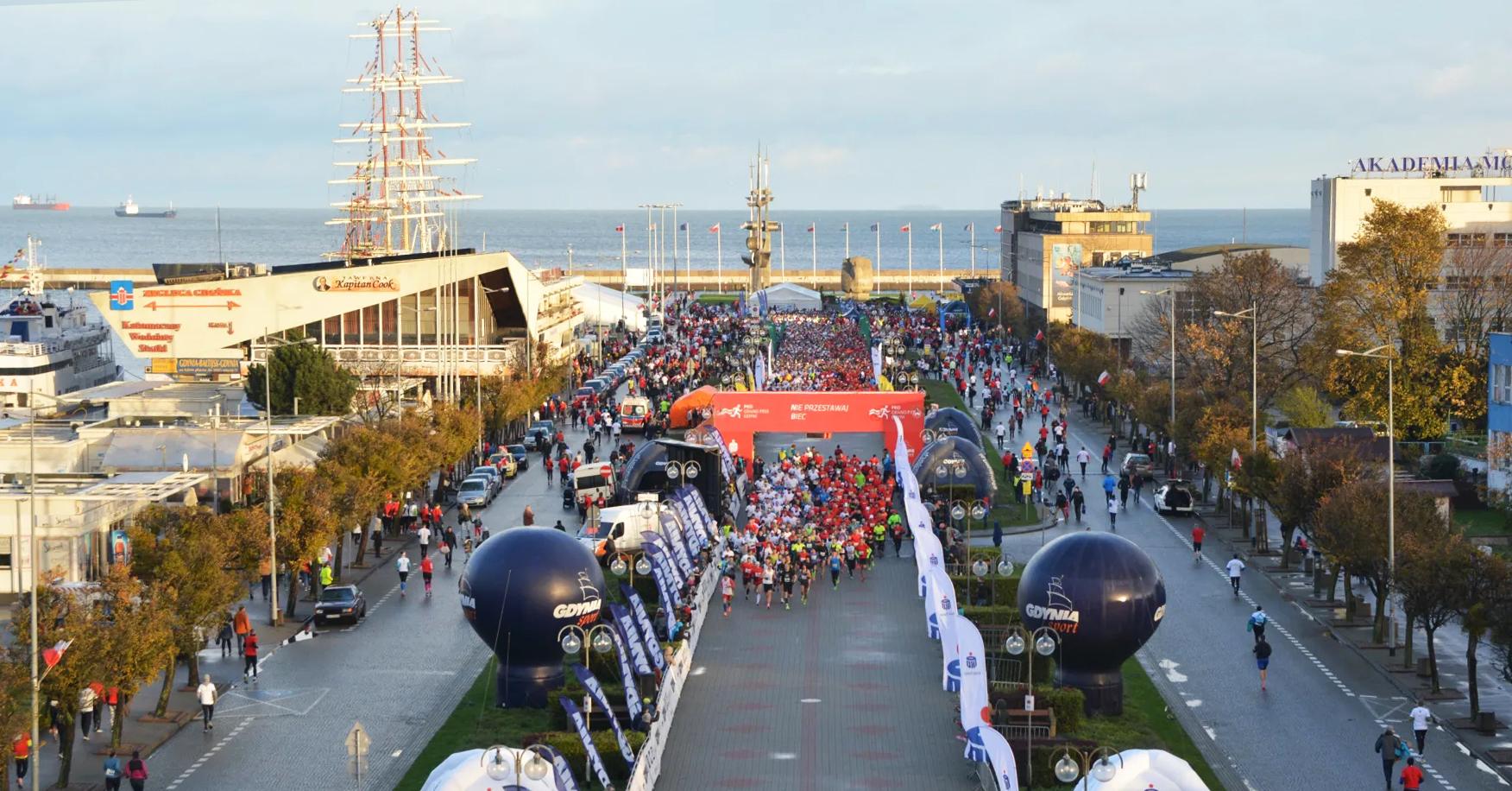 Trasa Biegu Urodzinowego Gdyni