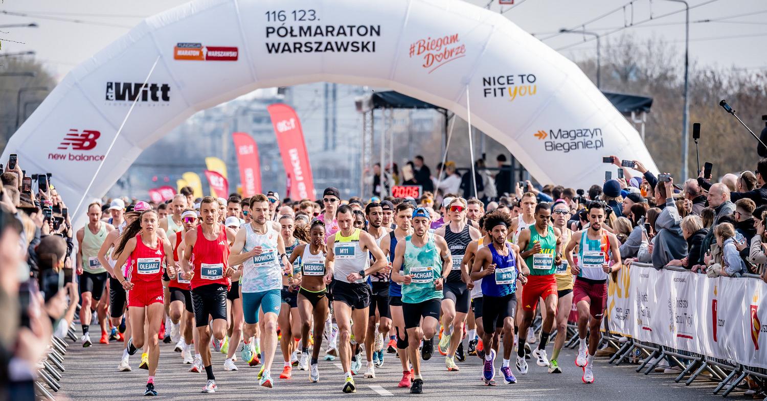 Trasa 20. Półmaratonu Warszawskiego