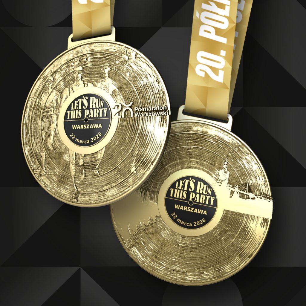 Medal 20. Półmaratonu Warszawskiego