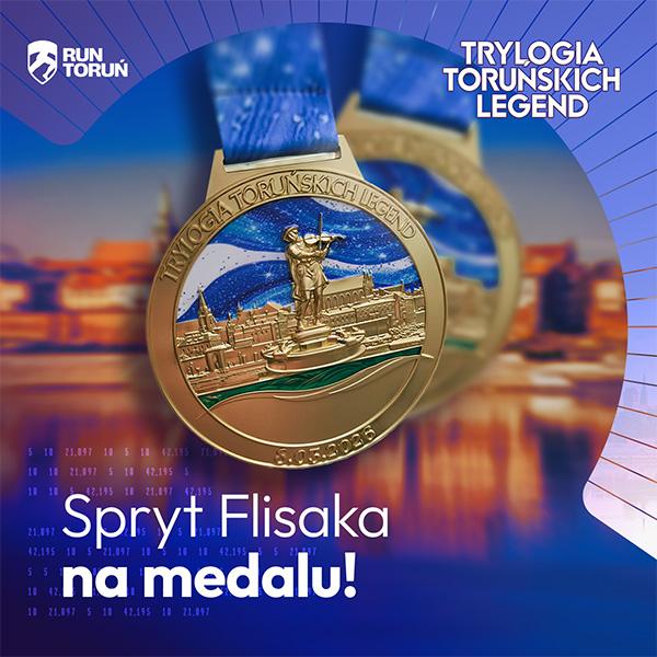 Trylogia Toruńskich Legend medal