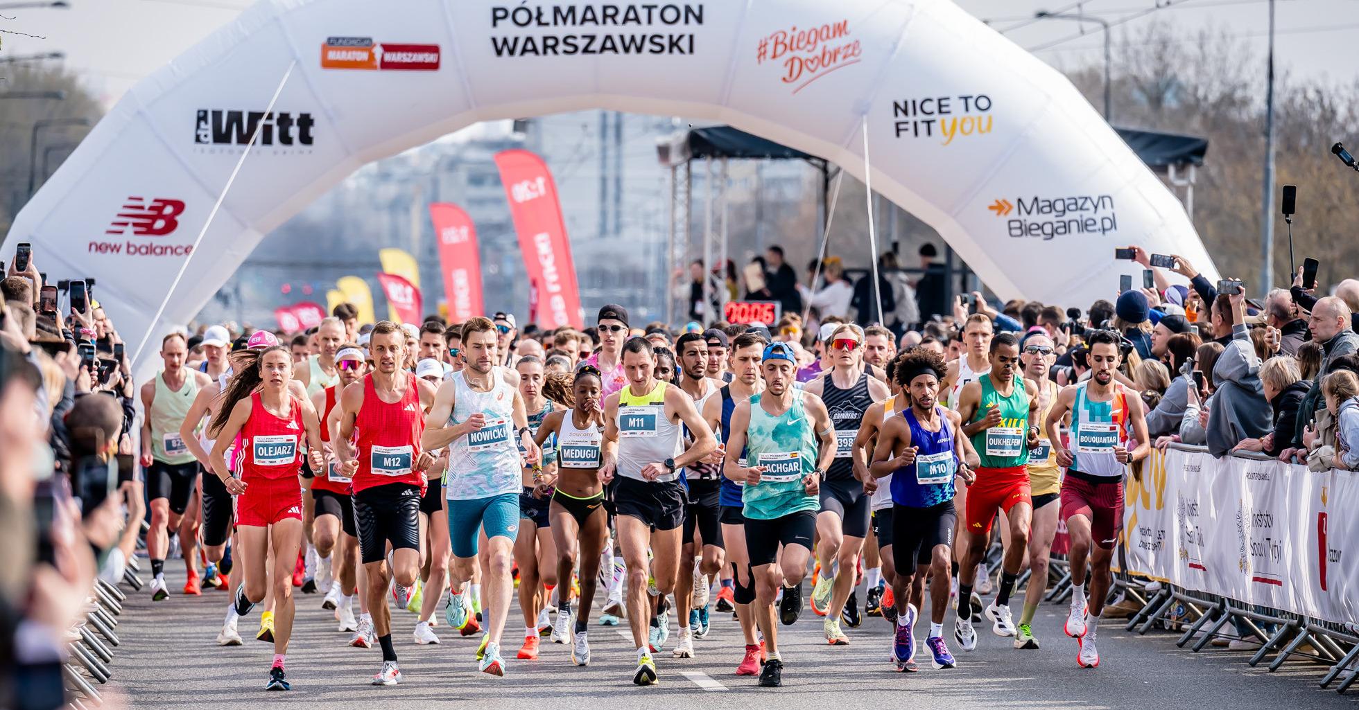 20. Półmaraton Warszawski relacja minuta po minucie