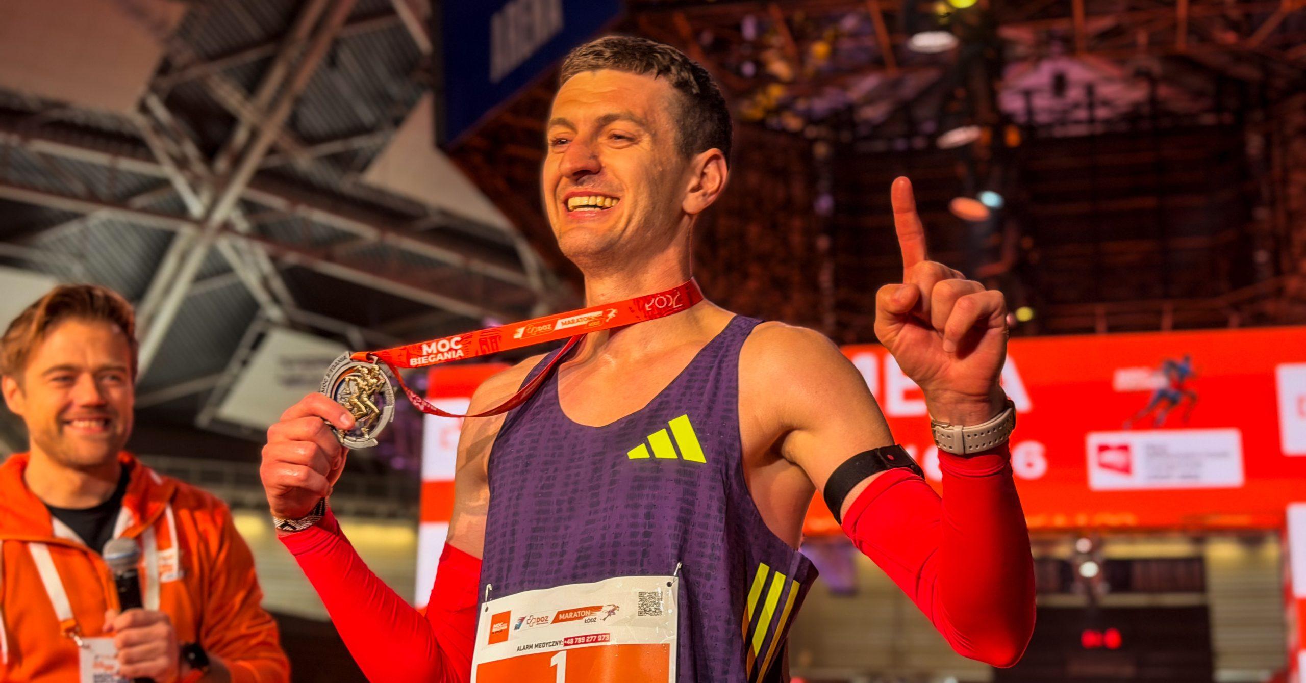 Mistrzostwa Polski w maratonie DOZ Łódź Maraton Mateusz Kaczor
