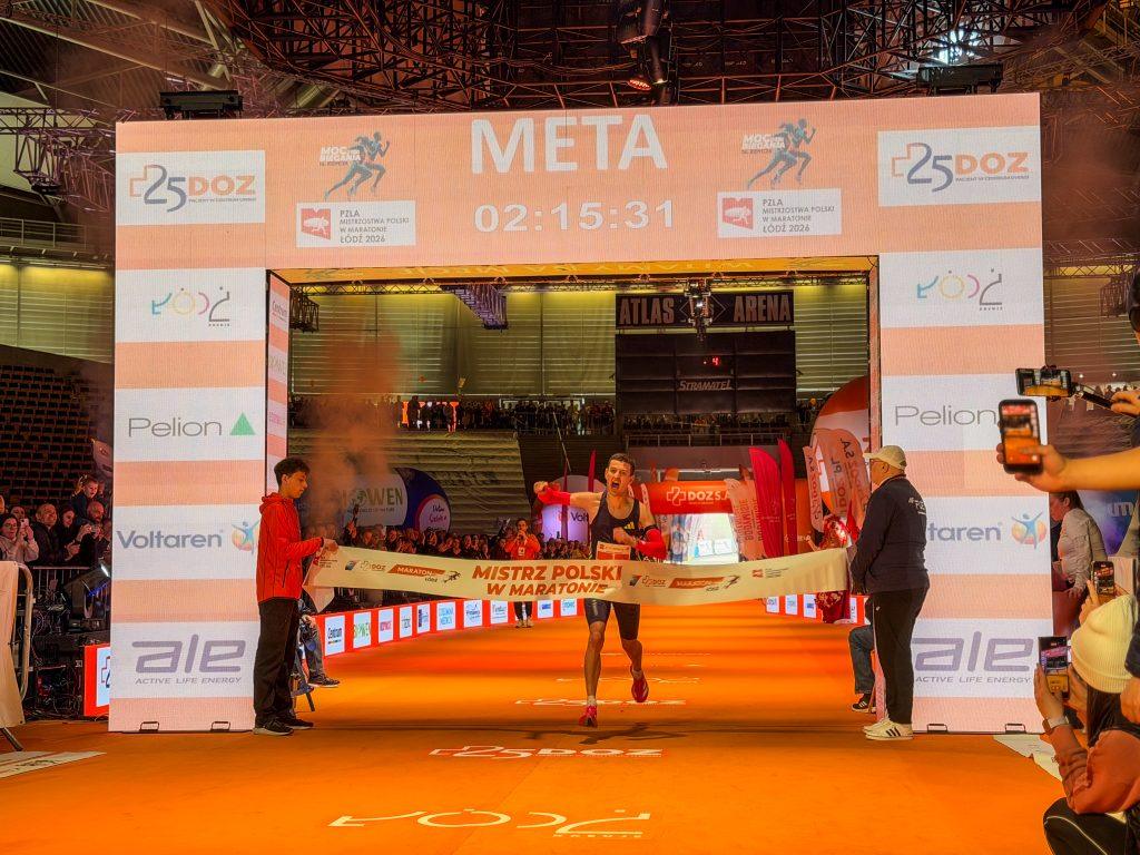 Mistrzostwa Polski w maratonie DOZ Łódź Maraton Mateusz Kaczor