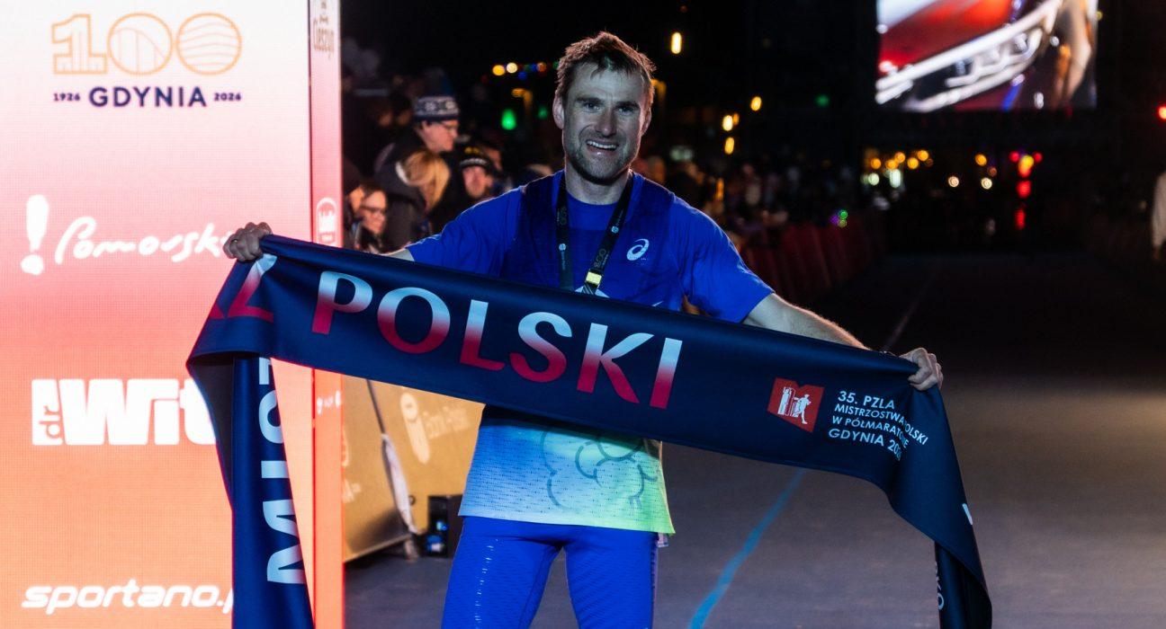 PKO Gdynia Półmaraton mistrz polski w półmaratonie 2026 Adam Nowicki