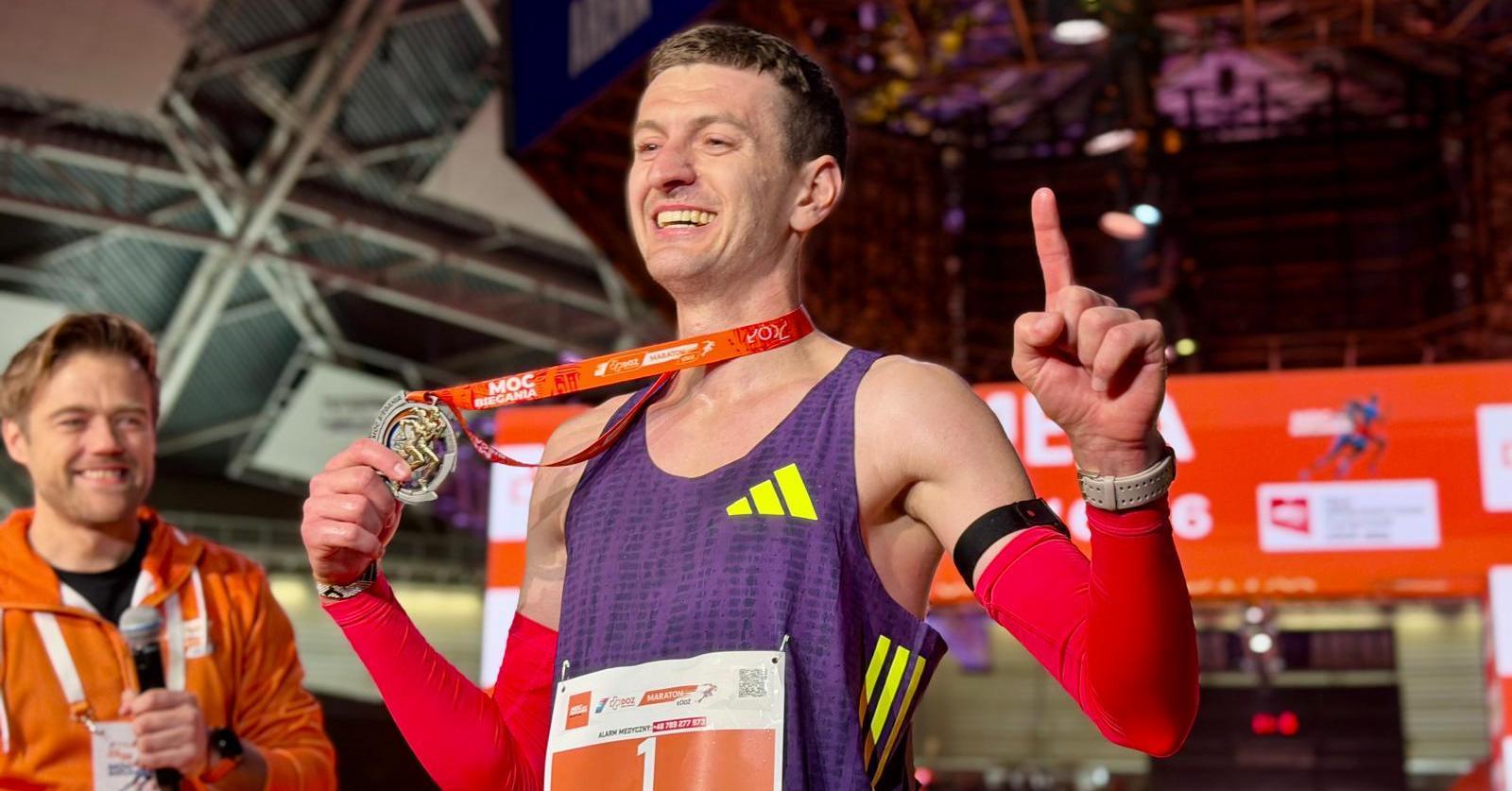 Mistrzostwa Polski w maratonie DOZ Łódź Maraton Mateusz Kaczor