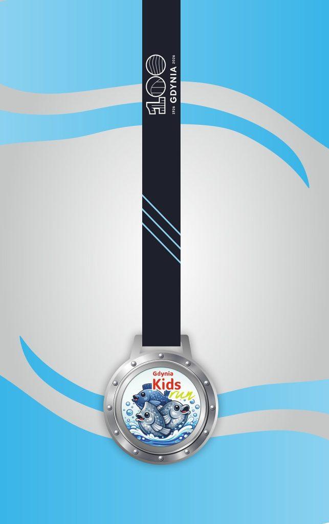 Gdynia Kids Run medal