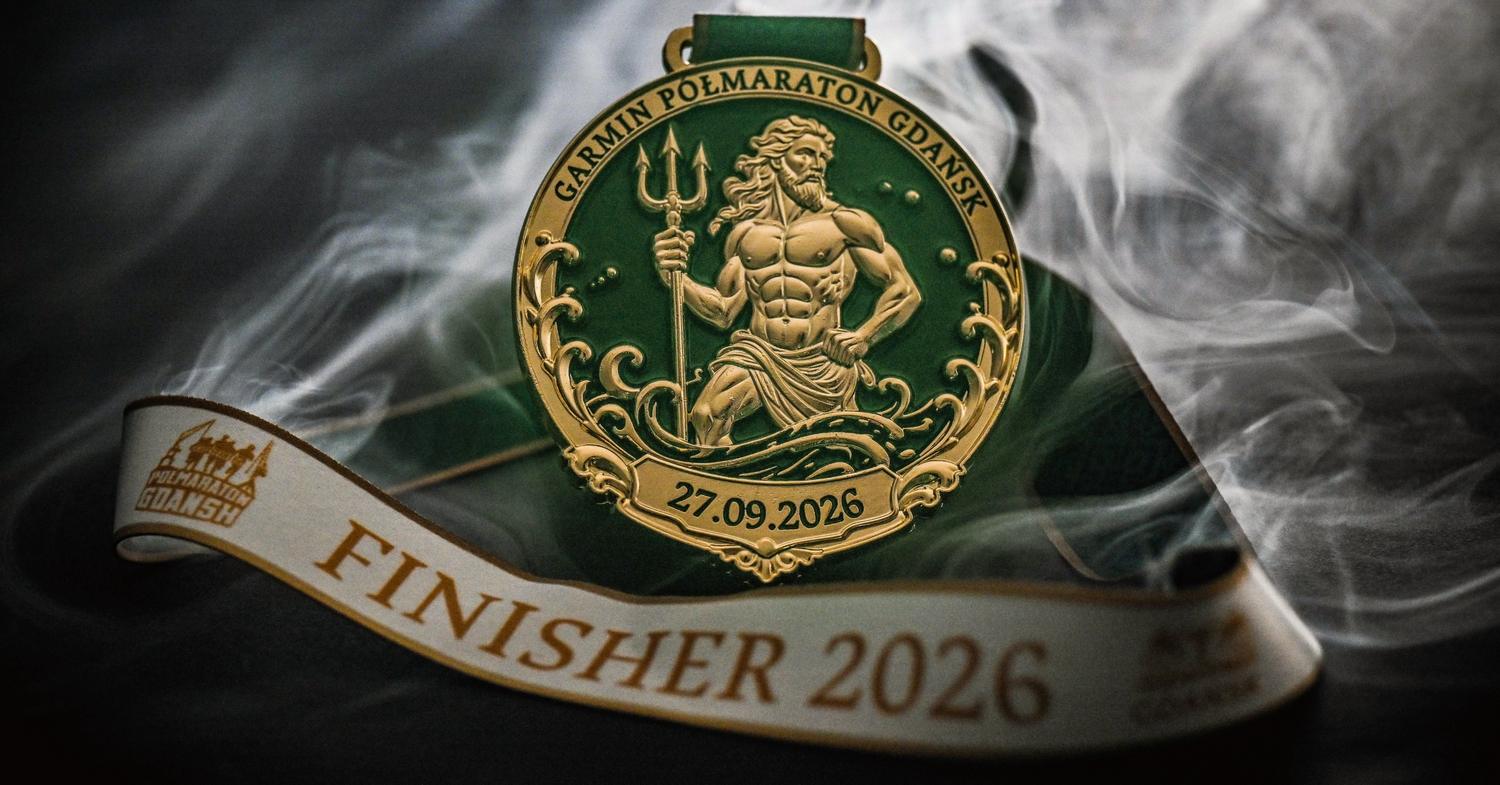 Garmin Półmaraton Gdańsk medal