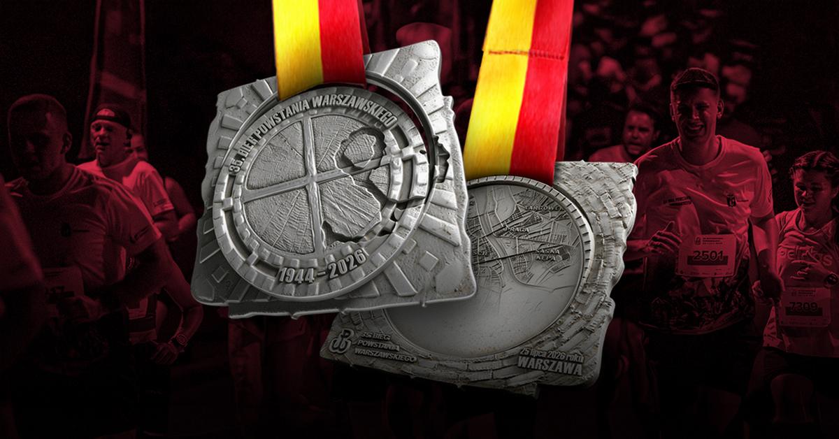 Medal 35. Biegu Powstania Warszawskiego
