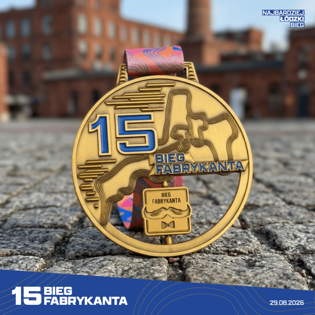 Bieg Fabrykanta medal