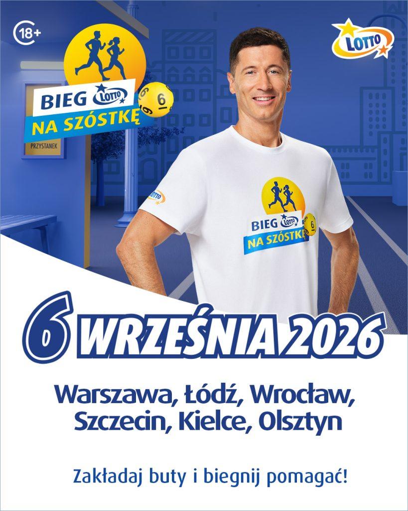 Bieg LOTTO na szóstkę Robert Lewandowski
