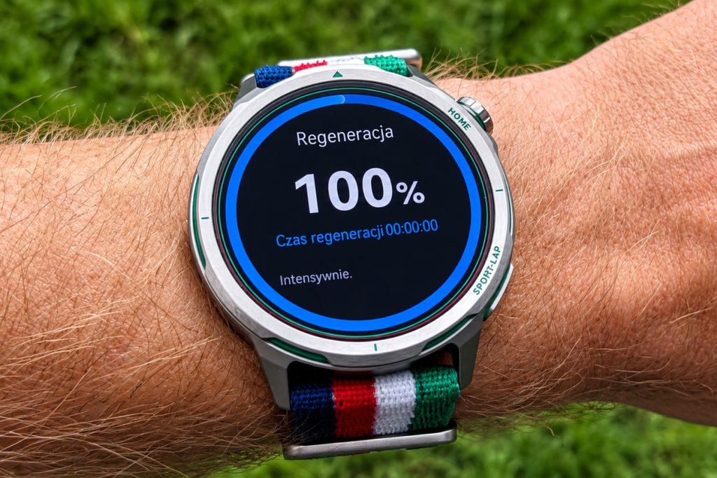 postępy w bieganiu HUAWEI WATCH GT Runner 2 Regeneracja