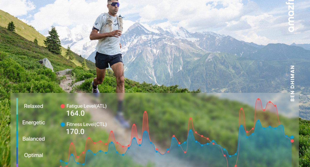 Ben Dhiman UTMB 2026 Amazfit