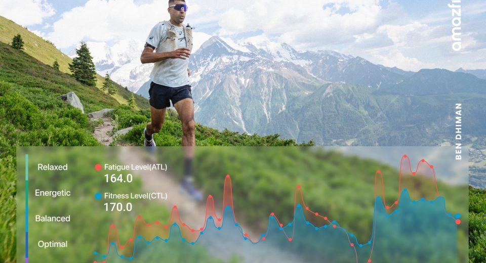 Ben Dhiman UTMB 2026 Amazfit
