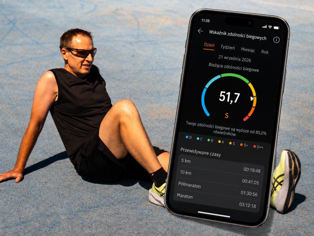 postępy w bieganiu HUAWEI WATCH GT Runner 2